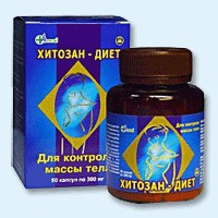 Хитозан-диет капсулы 300 мг, 90 шт - Русский
